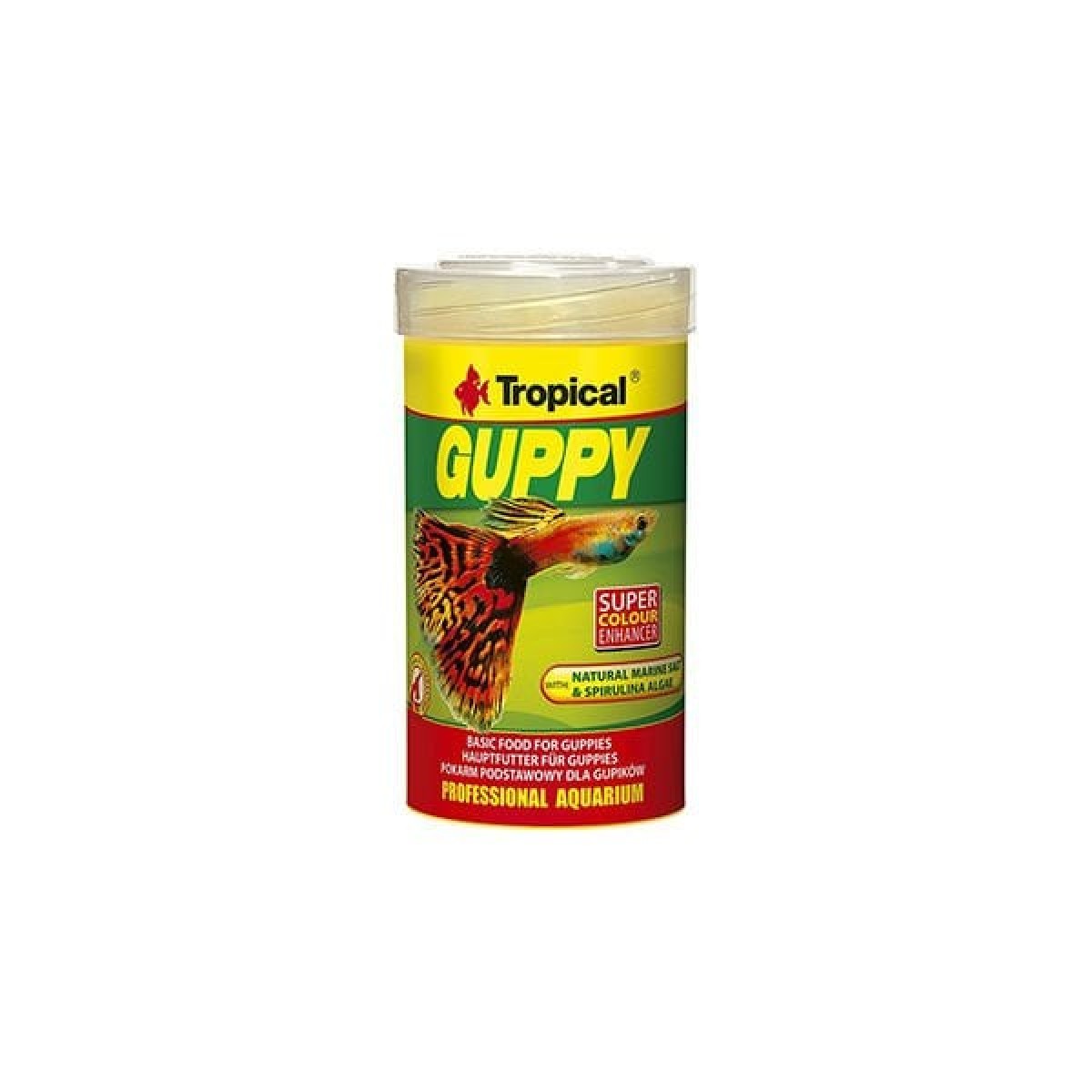 Tropical Guppy Lepistes Balıkları için Pul Balık Yemi 250 Ml 50 Gr Tropical Guppy Lepistes Balıkları için Pul Balık Yemi 250 Ml 50 Gr