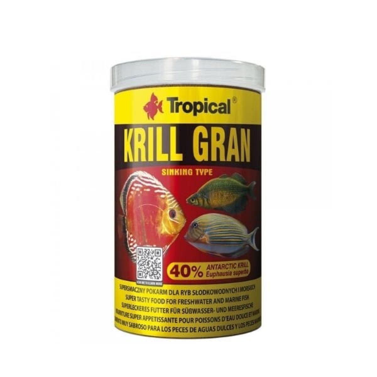 Tropical Krill Gran Karidesli Renklendirici Balık Yemi 100 Ml 54 Gr Tropical Krill Gran Karidesli Renklendirici Balık Yemi 100 Ml 54 Gr