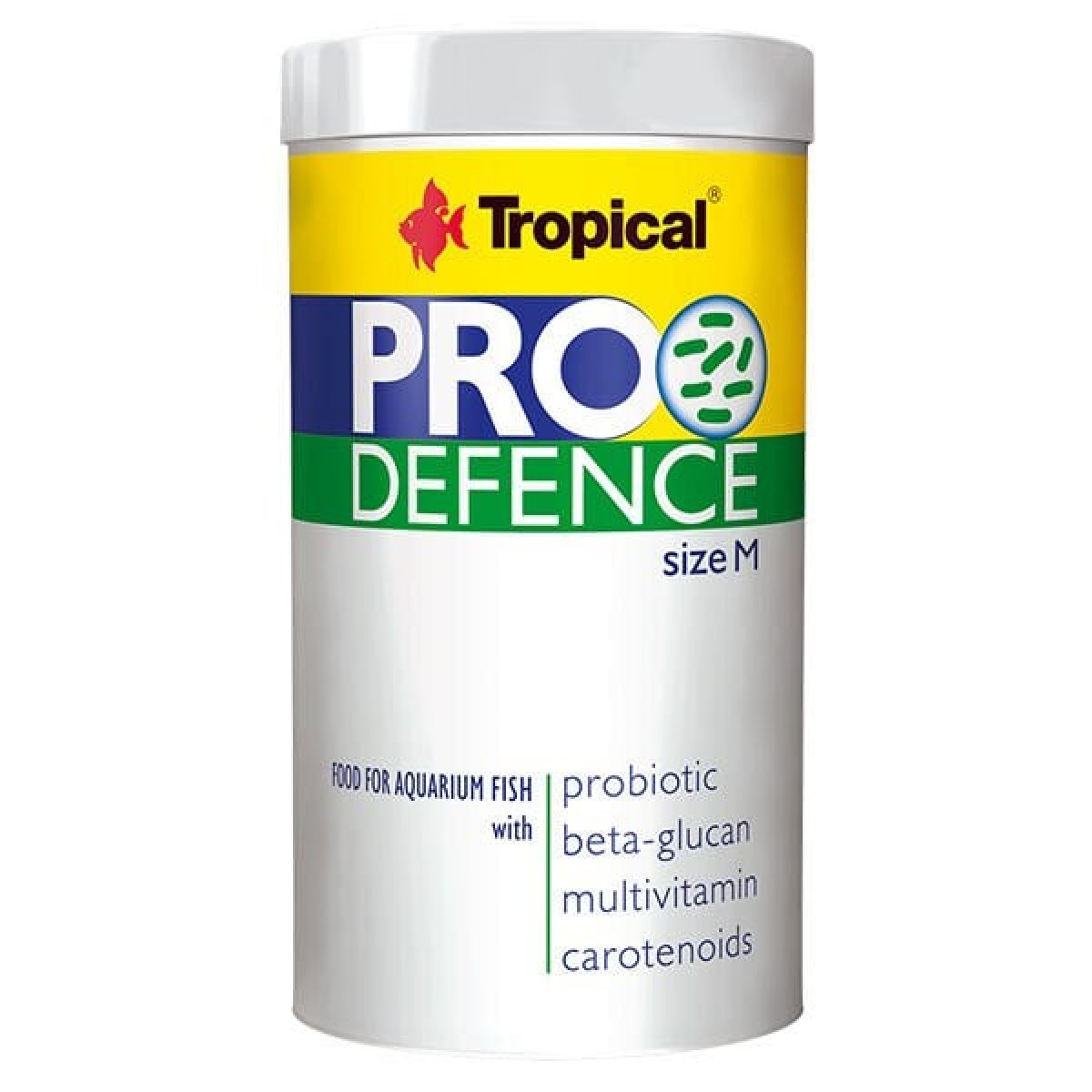 Tropical Pro Defence Prebiyotik Katkılı Yavaş Batan Balık Yemi Medium 250 Ml 110 Gr