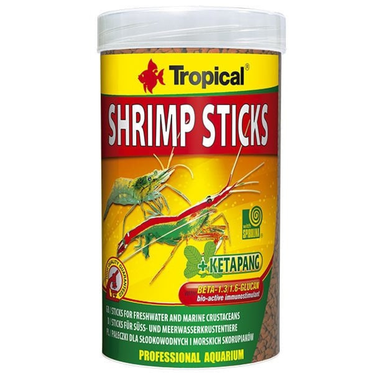 Tropical Shrimp Sticks Tatlı ve Tuzlu Su Kabukluları için Çubuk Yem 100 Ml 55 Gr Tropical Shrimp Sticks Tatlı ve Tuzlu Su Kabukluları için Çubuk Yem 100 Ml 55 Gr