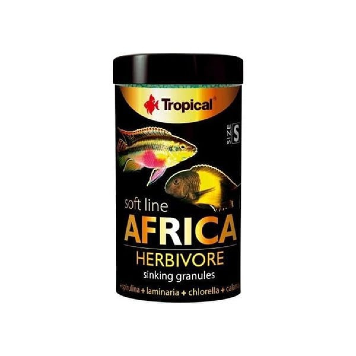 Tropical Softline Africa Herbivore Granül Balık Yemi 100 Ml Tropical Softline Africa Herbivore Granül Balık Yemi 100 Ml
