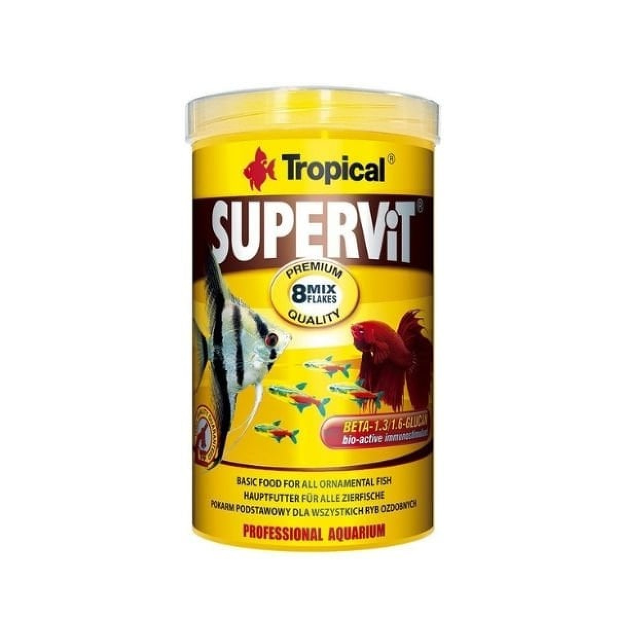 Tropical Süpervit Granulat Granül Balık Yemi 1000 Ml Tropical Süpervit Granulat Granül Balık Yemi 1000 Ml