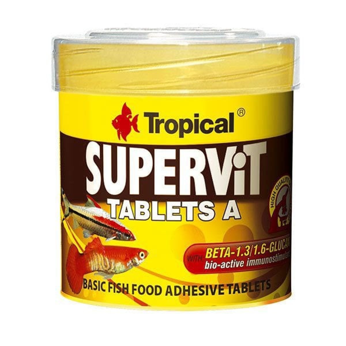 Tropical Süpervit Tablets A Yapışan Tablet Balık Yemi 50 Ml 36 Gr Tropical Süpervit Tablets A Yapışan Tablet Balık Yemi 50 Ml 36 Gr