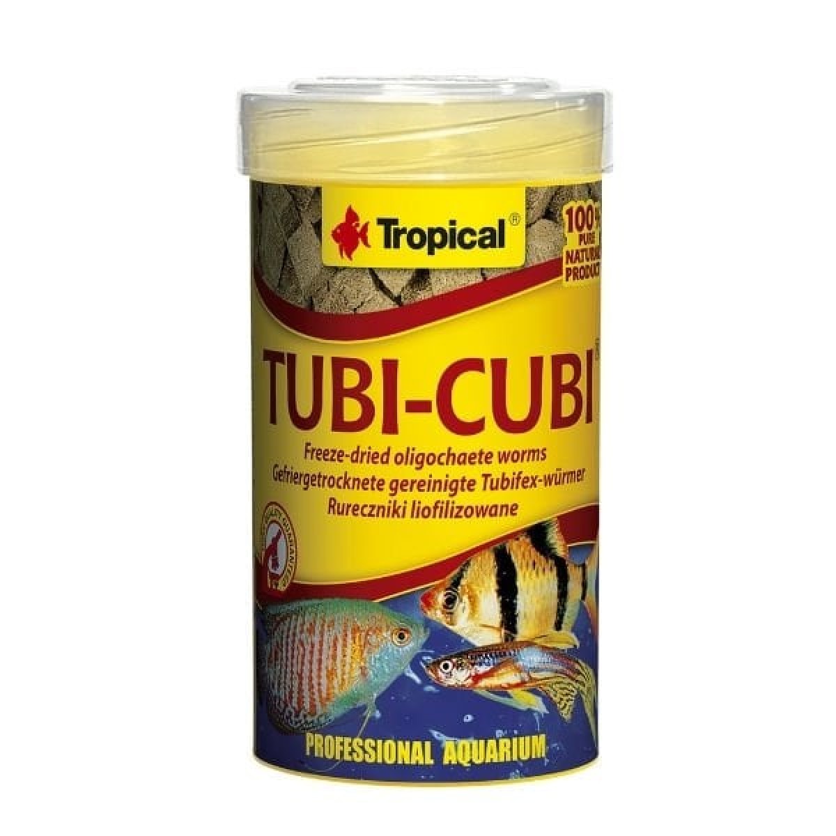 Tropical Tubi Cubi Kurutulmuş Balık Yemi 100 Ml 10 Gr Tropical Tubi Cubi Kurutulmuş Balık Yemi 100 Ml 10 Gr