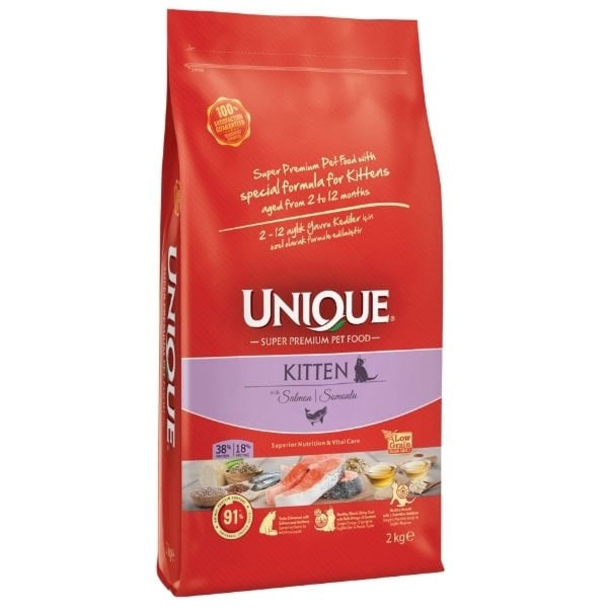 Unique Somonlu Yavru Kedi Maması 2 Kg Unique Somonlu Yavru Kedi Maması 2 Kg