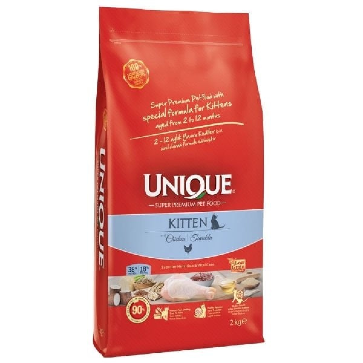 Unique Tavuklu Düşük Tahıllı Yavru Kedi Maması 7 Kg Unique Tavuklu Düşük Tahıllı Yavru Kedi Maması 7 Kg