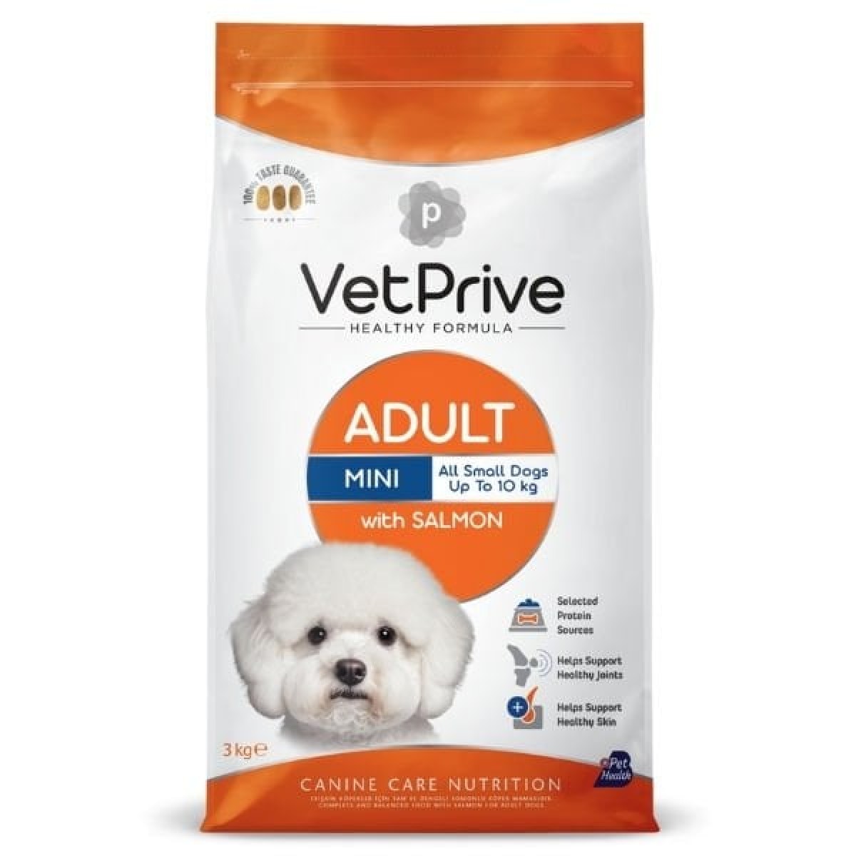 Vet Prive Somonlu Küçük Irk Yetişkin Köpek Maması 3 Kg Vet Prive Somonlu Küçük Irk Yetişkin Köpek Maması 3 Kg