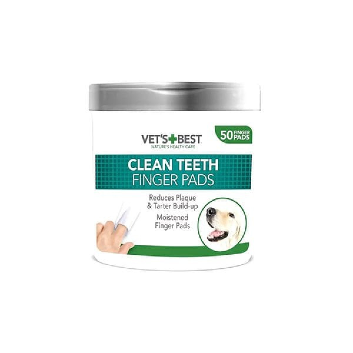 Vet's Best Plak ve Tartar Oluşumunu Engelleyen Köpek Diş Temizleme Parmak Pedi 50 Adet Vet's Best Plak ve Tartar Oluşumunu Engelleyen Köpek Diş Temizleme Parmak Pedi 50 Adet