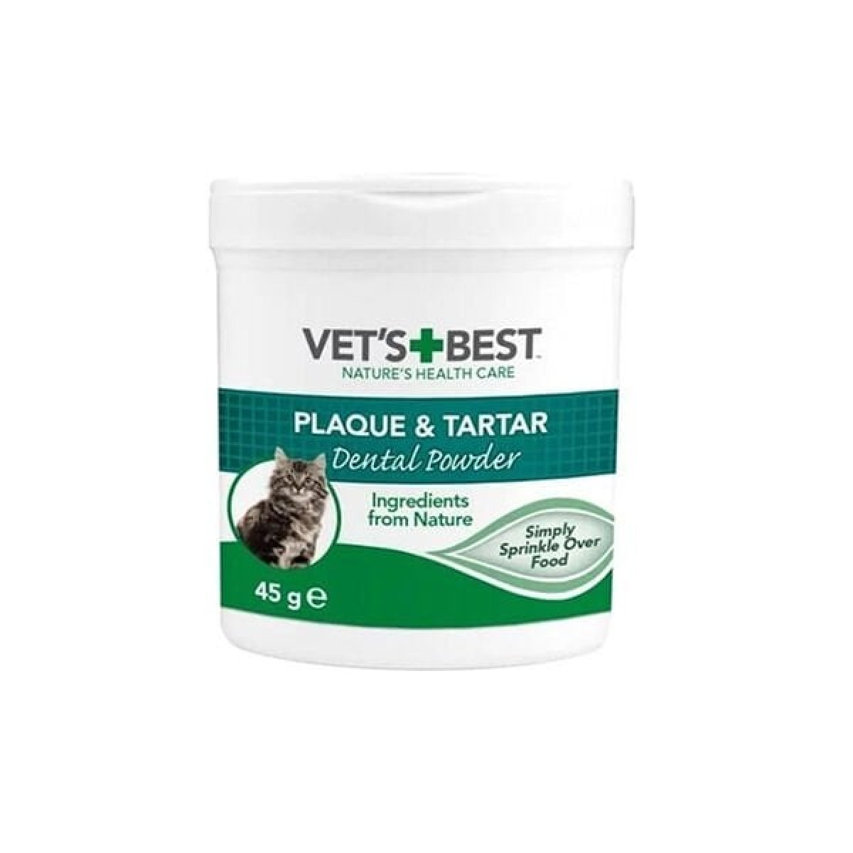 Vet's Best Plak ve Tartar Temizleyen Kedi Ağız Bakım Tozu 45 Gr Vet's Best Plak ve Tartar Temizleyen Kedi Ağız Bakım Tozu 45 Gr