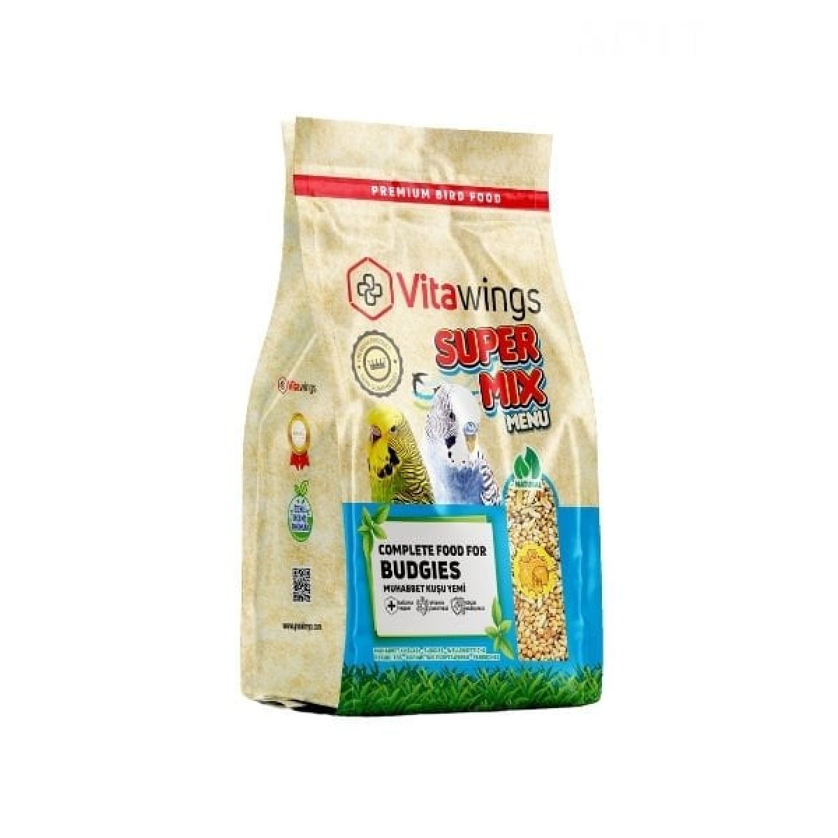 Vitawings Süper Ballı Muhabbet Kuş Yemi 800 Gr Vitawings Süper Ballı Muhabbet Kuş Yemi 800 Gr