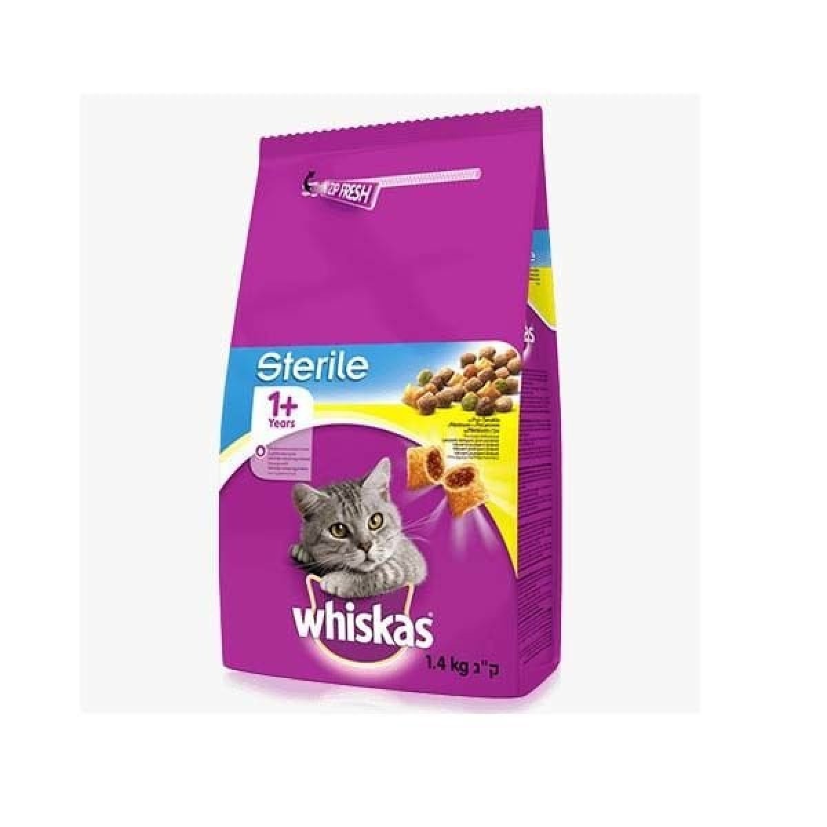 Whiskas Tavuklu Kısırlaştırılmış Kedi Maması 1.4 Kg Whiskas Tavuklu Kısırlaştırılmış Kedi Maması 1.4 Kg