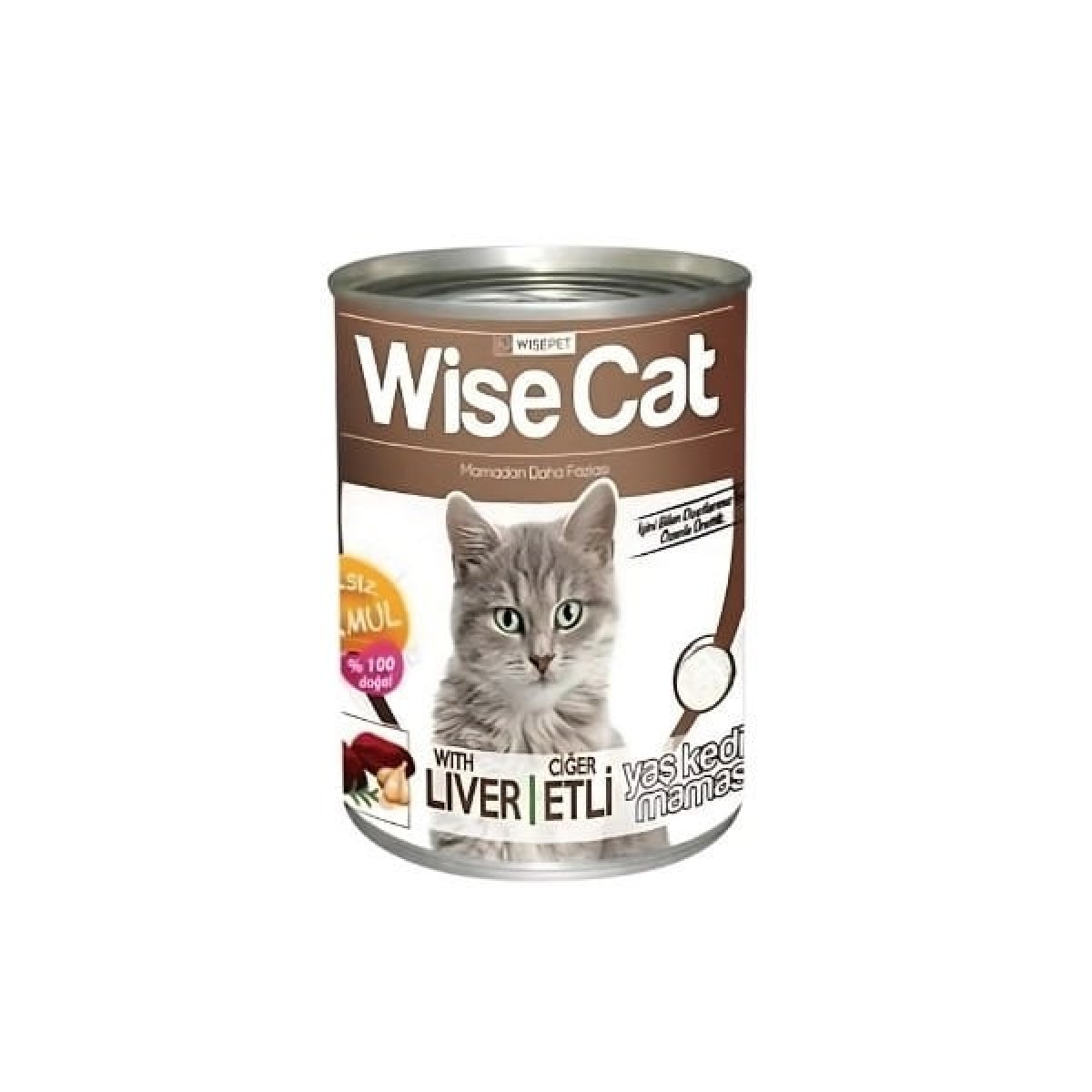 Wise Cat Ciğerli Yetişkin Konserve Kedi Maması 400 Gr Wise Cat Ciğerli Yetişkin Konserve Kedi Maması 400 Gr