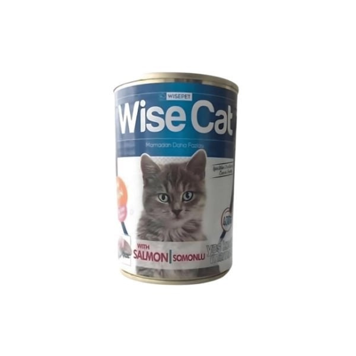 Wise Cat Somonlu Yetişkin Konserve Kedi Maması 400 Gr Wise Cat Somonlu Yetişkin Konserve Kedi Maması 400 Gr