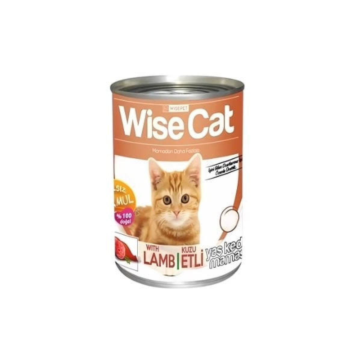 Wise Cat Tavuklu Yavru Konserve Kedi Maması 400 Gr Wise Cat Tavuklu Yavru Konserve Kedi Maması 400 Gr