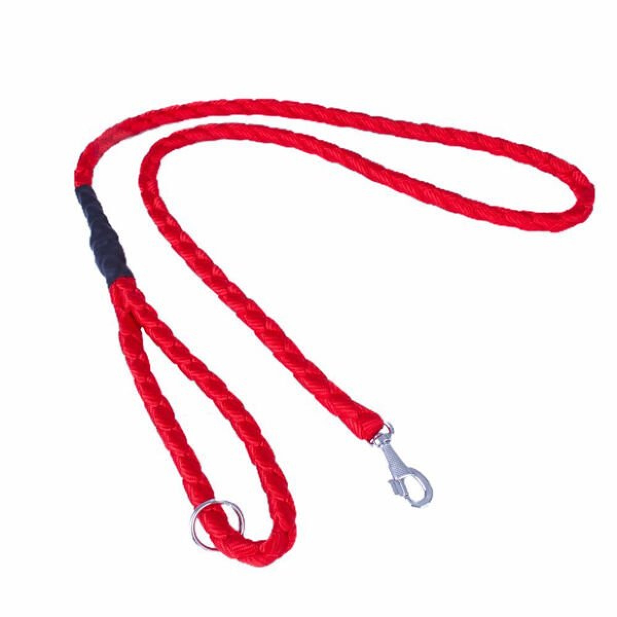 Doggie Örgülü Dokuma Köpek Gezdirme Tasması Medium Kırmızı 2x100 Cm