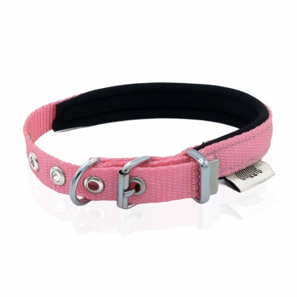 Doggie Comfort Dokuma Köpek Boyun Tasması Small Pembe 1.5x25-30 Cm