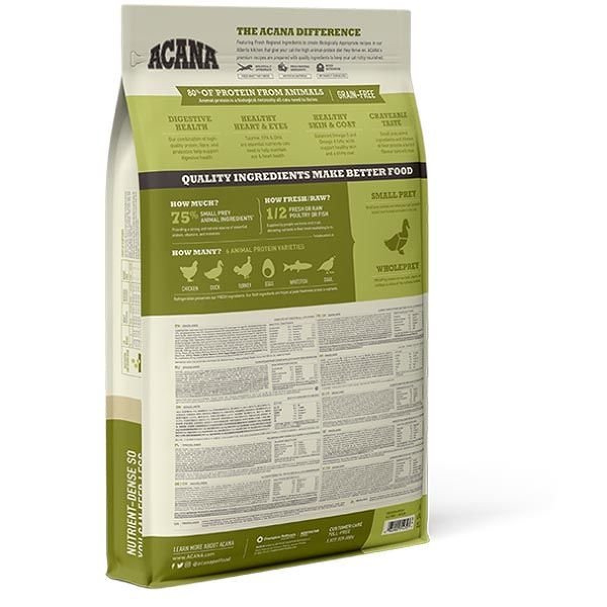 Acana Grasslands Tavuk Ördek ve Hindili Yetişkin Kedi Maması 4.5 Kg