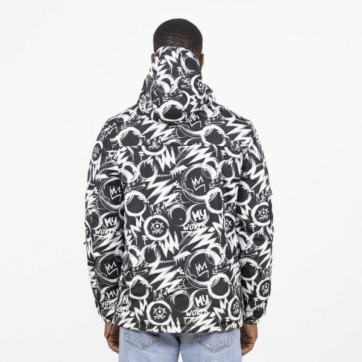 Lindo Dogs People Quantum Unisex Yağmurluk Siyah Beden Medium