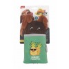 M-Pets Angel Ödül Hazneli Peluş Köpek Oyuncağı 12x5x23.5 Cm Kahverengi/Yeşil