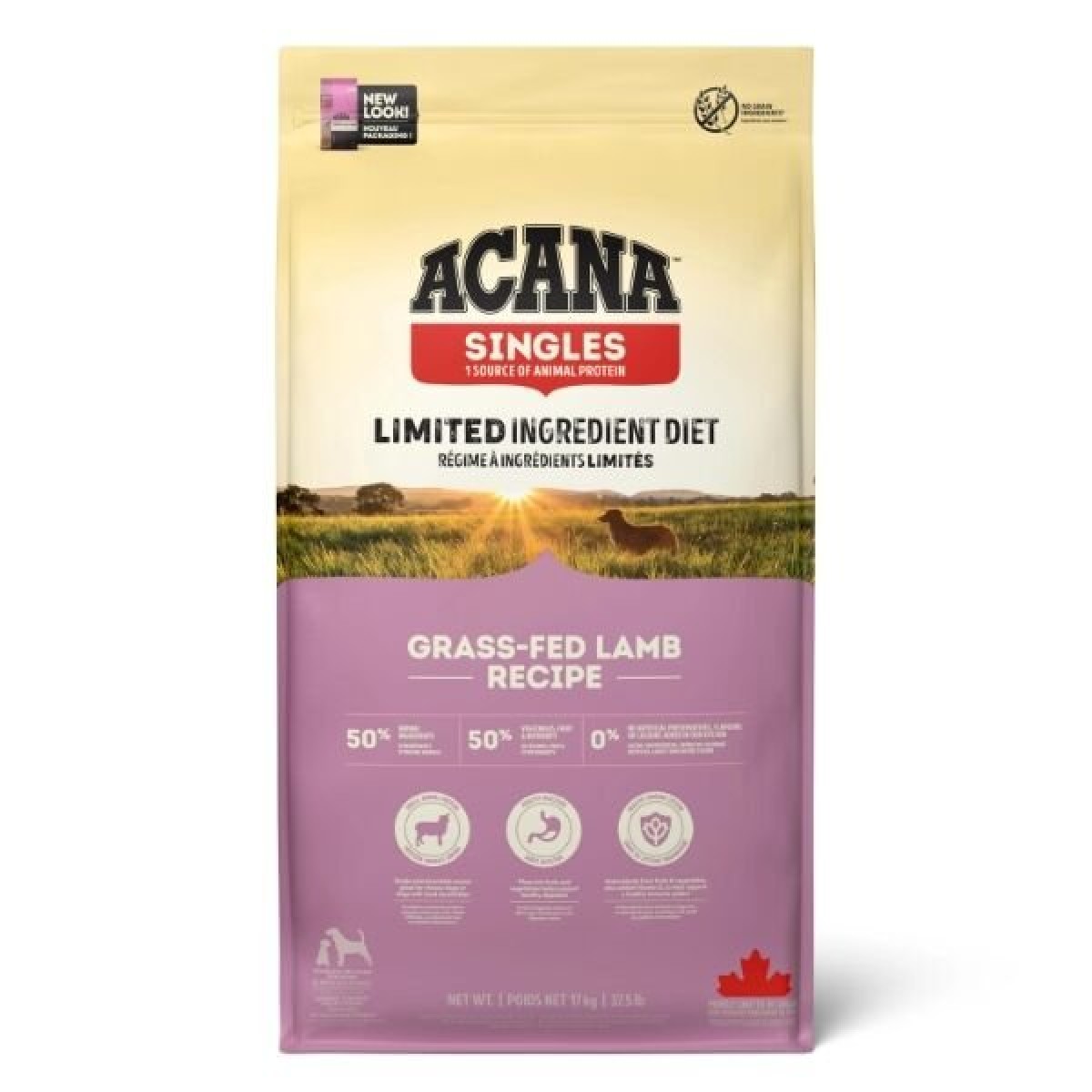 Acana Grass Fed-Lamb Tahılsız Kuzu Etli Yetişkin Köpek Maması 11.4 Kg