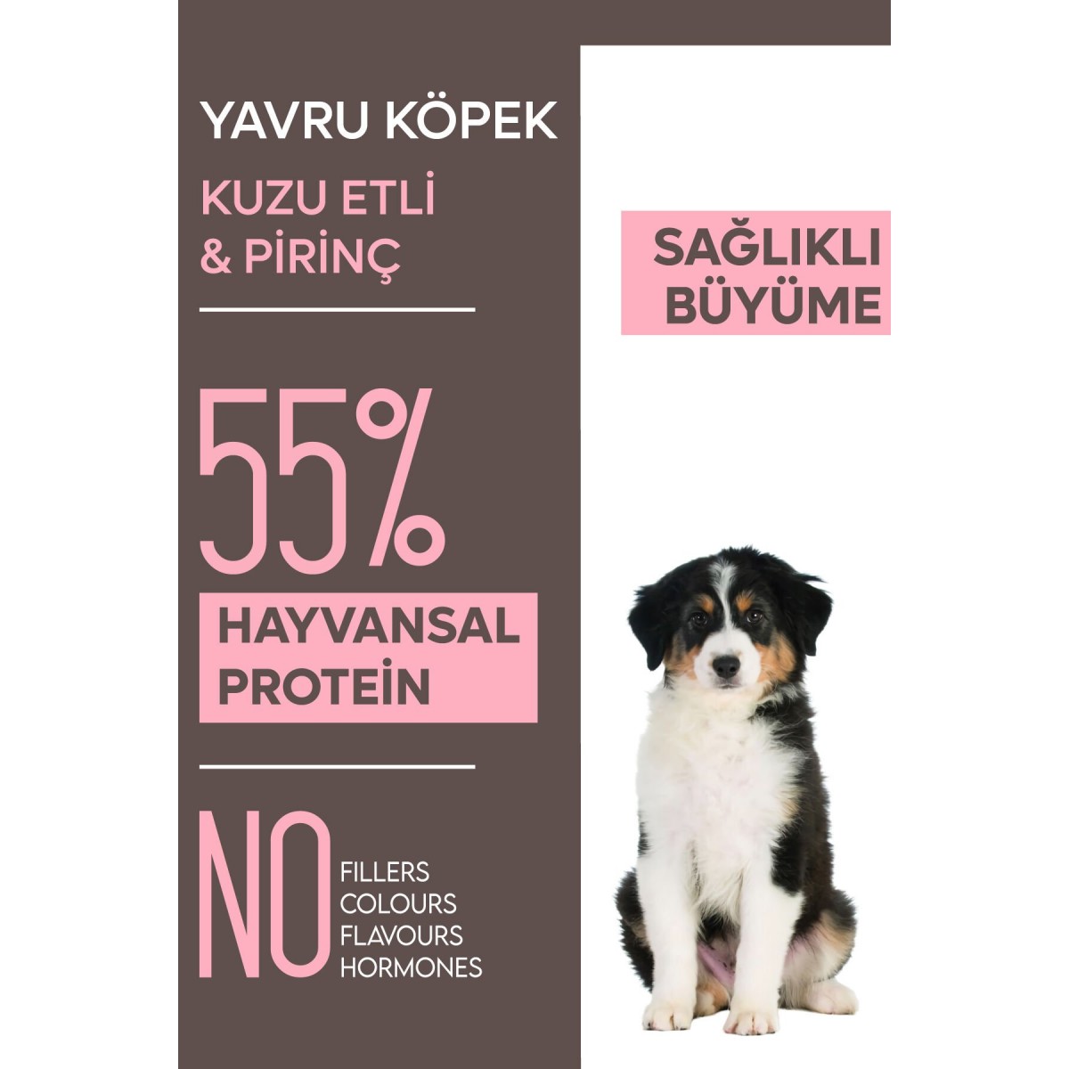 Animal World Puppy Kuzu Etli ve Pirinçli Yavru Köpek Maması 15 Kg