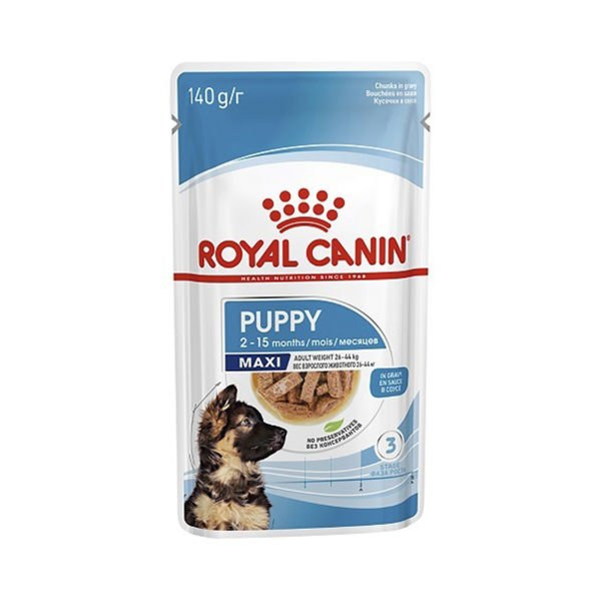 Royal Canin Maxi Puppy Gravy Yavru Konserve Köpek Maması 1 Adet 140 Gr