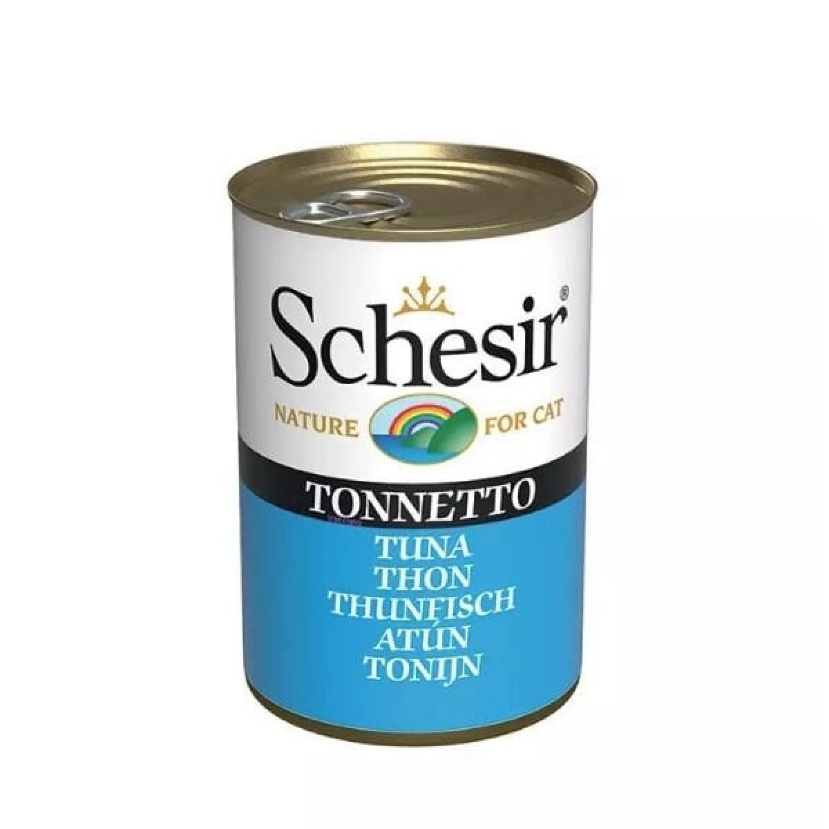 Schesir Jöle İçinde Ton Balıklı Yetişkin Konserve Kedi Maması 1 Adet 140 Gr