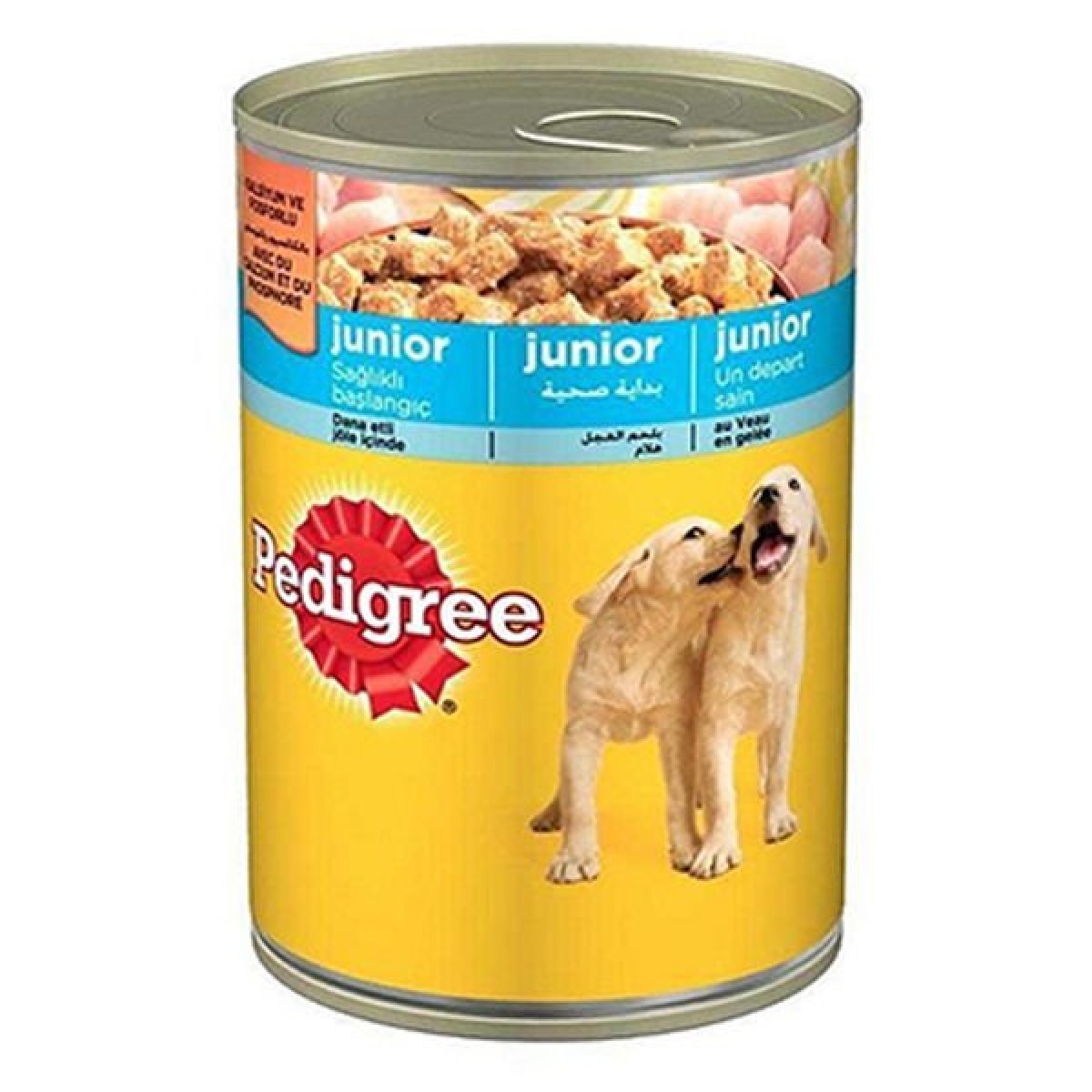 Pedigree Junior Tavuklu Yavru Konserve Köpek Maması 1 Adet 400 Gr