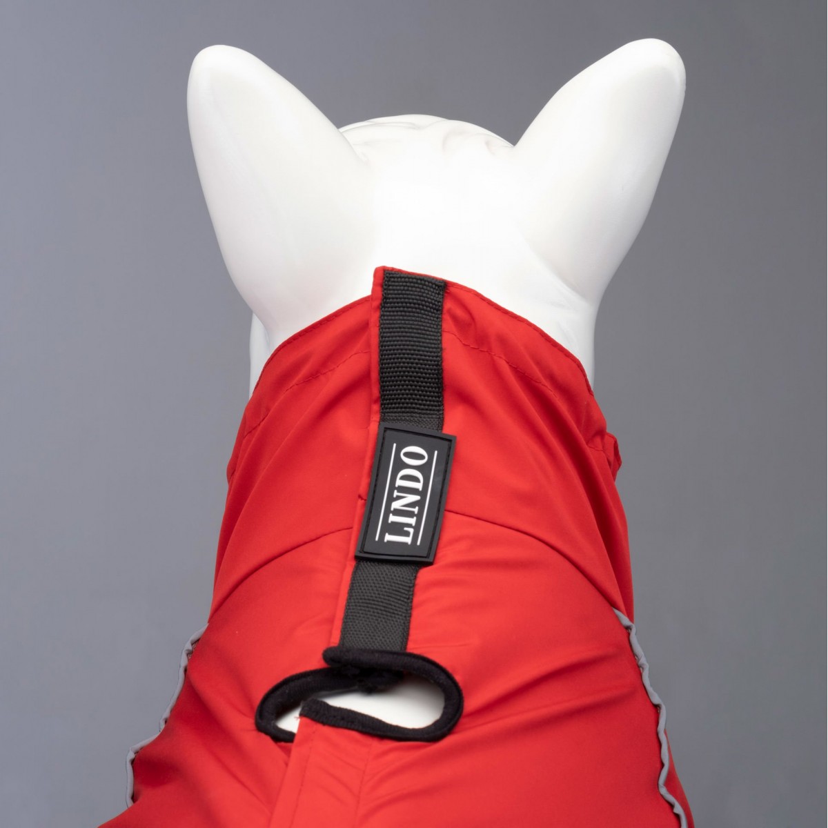 Lindo Dogs Quattro Nova Köpek Yağmurluğu Kırmızı Beden 1