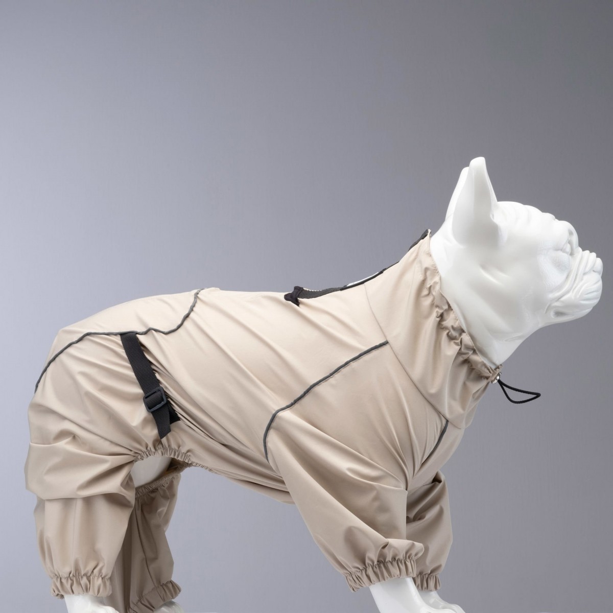 Lindo Dogs Quattro Sirius Köpek Yağmurluğu Bej Beden 1