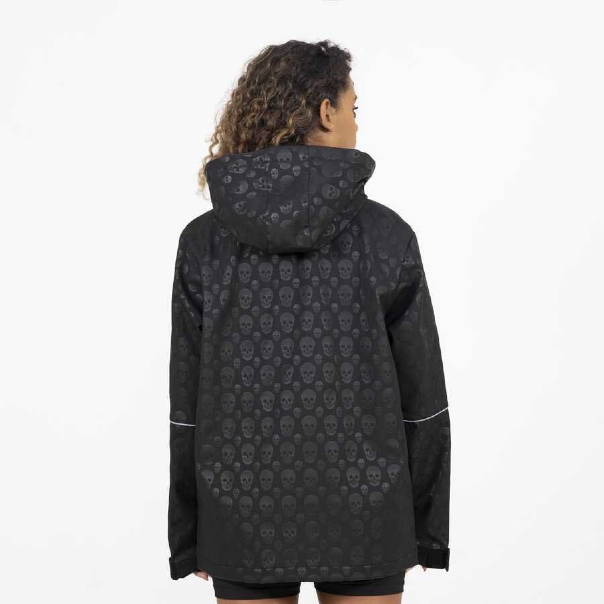 Lindo Dogs People Black Skull Unisex Yağmurluk Beden Siyah Small