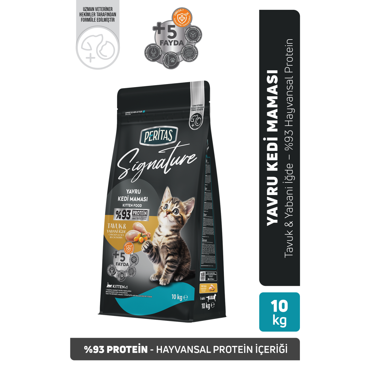 Signature Tavuklu Yavru Kedi Maması 10 Kg