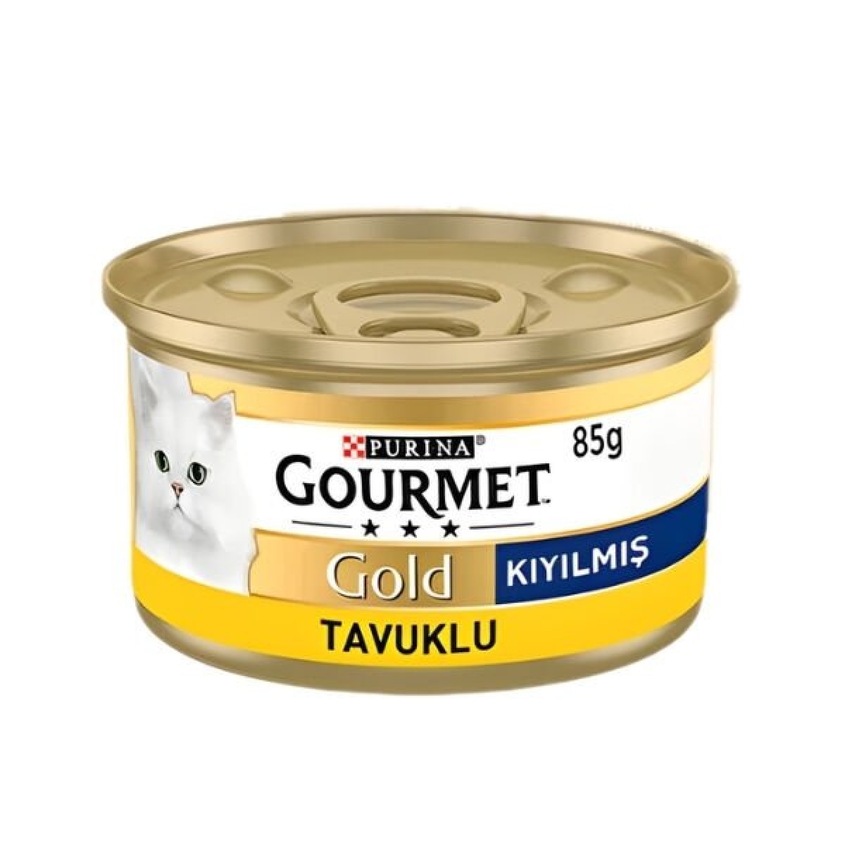 Gourmet Gold Kıyılmış Tavuk Etli Yetişkin Konserve Kedi Maması 1 Adet 85 Gr