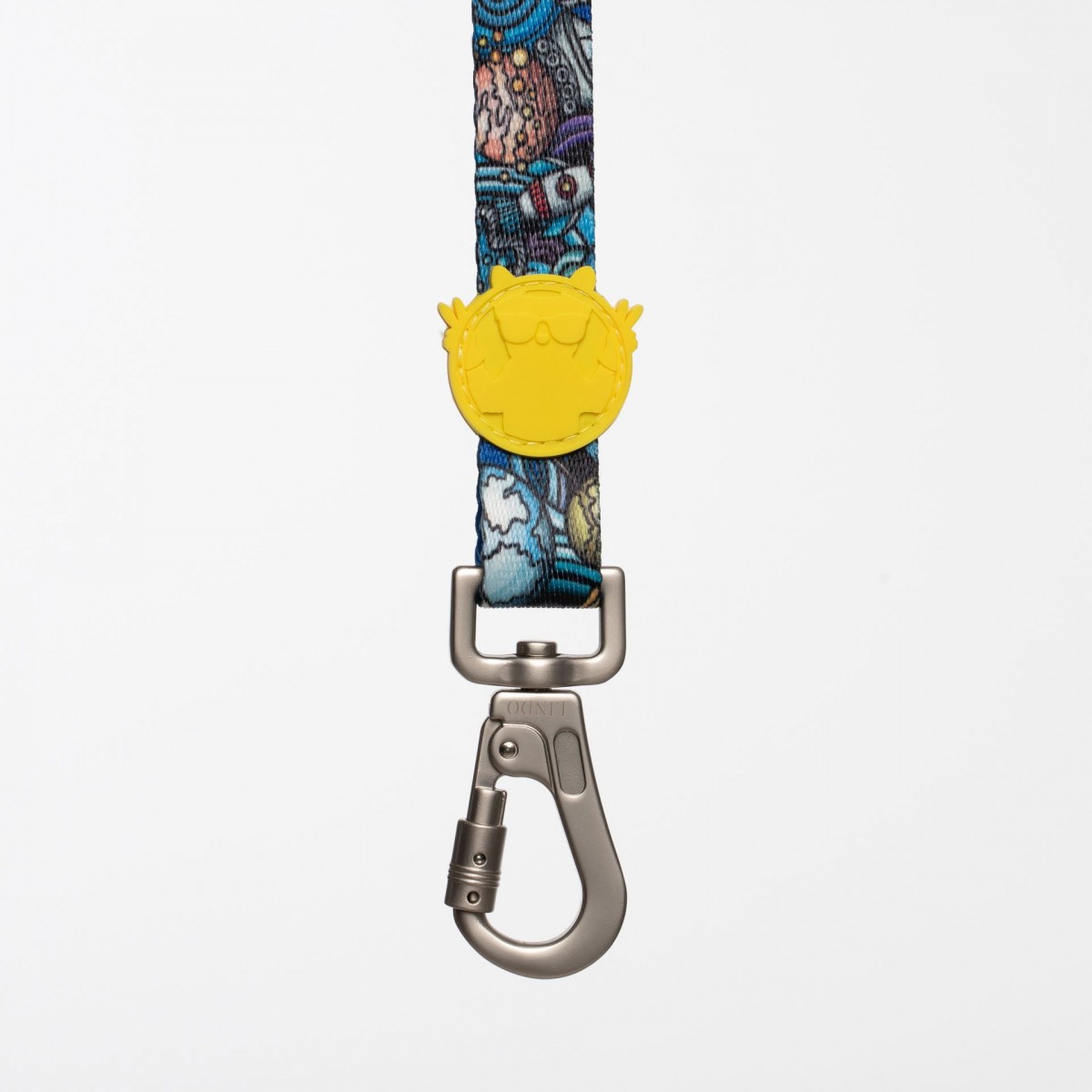 Lindo Dogs Apollo Köpek Gezdirme Kayışı Mavi/Sarı Small