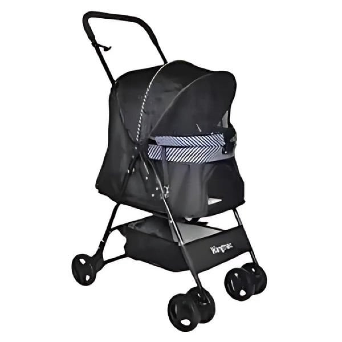 Zampa Showtime Kedi ve Köpek Arabası Siyah 42x69.5x88 Cm