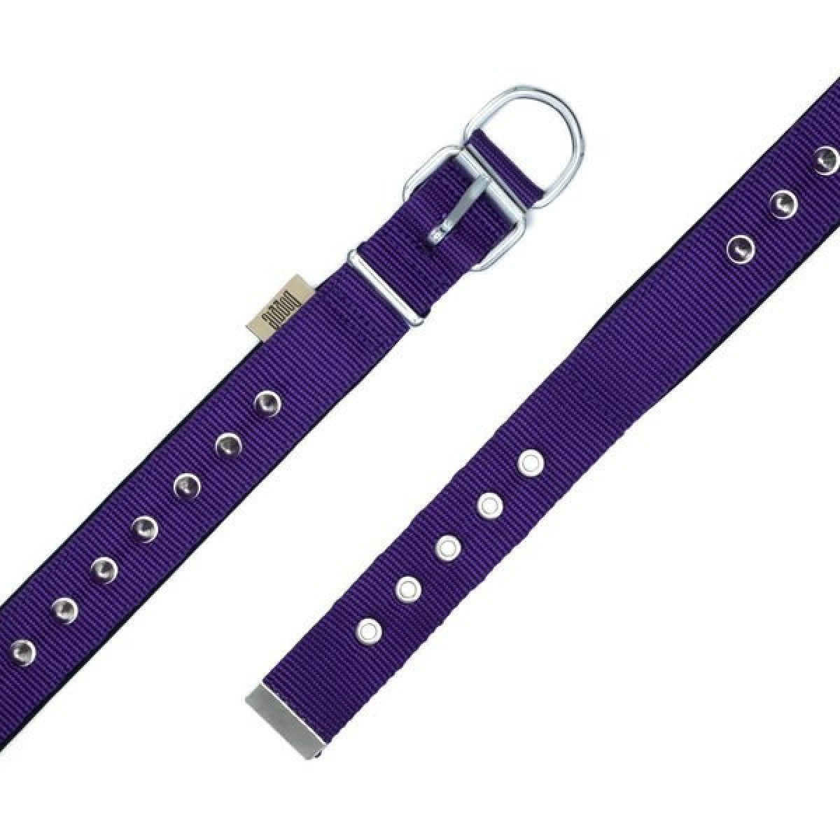 Doggie Comfort Dokuma Çivili Köpek Boyun Tasması Large Mor 3x47-55 Cm