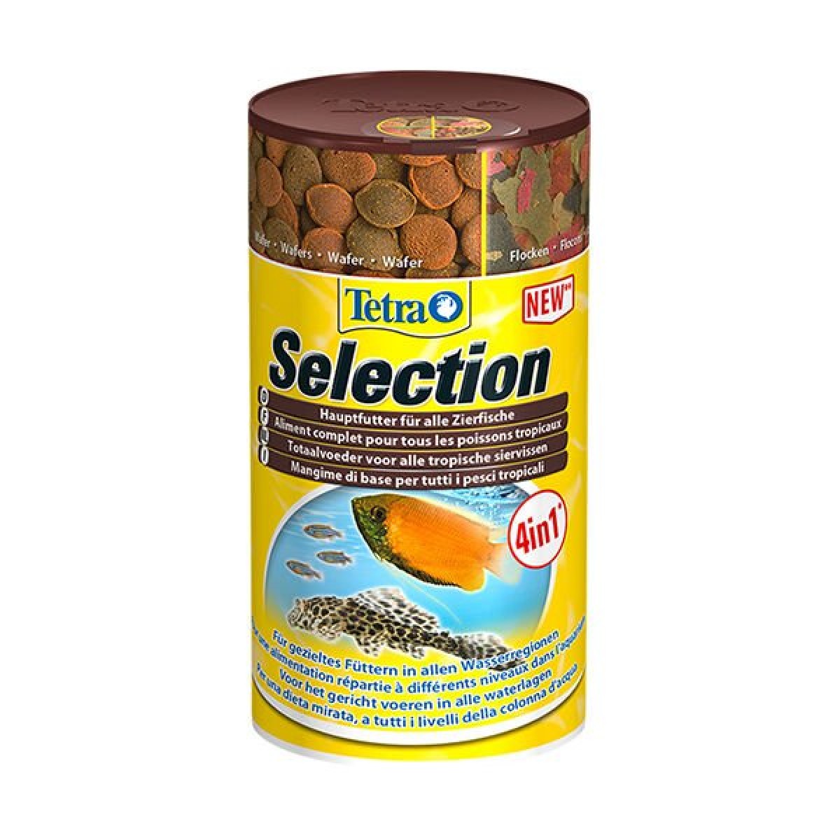 Tetra Selection 4in1 Karma Tropical Balık Yemi 100 Ml
