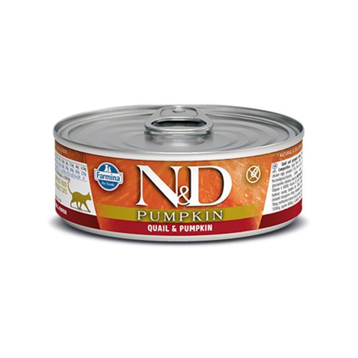 N&D Pumpkin Balkabaklı ve Bıldırcınlı Konserve Kedi Maması 1 Adet 70 Gr