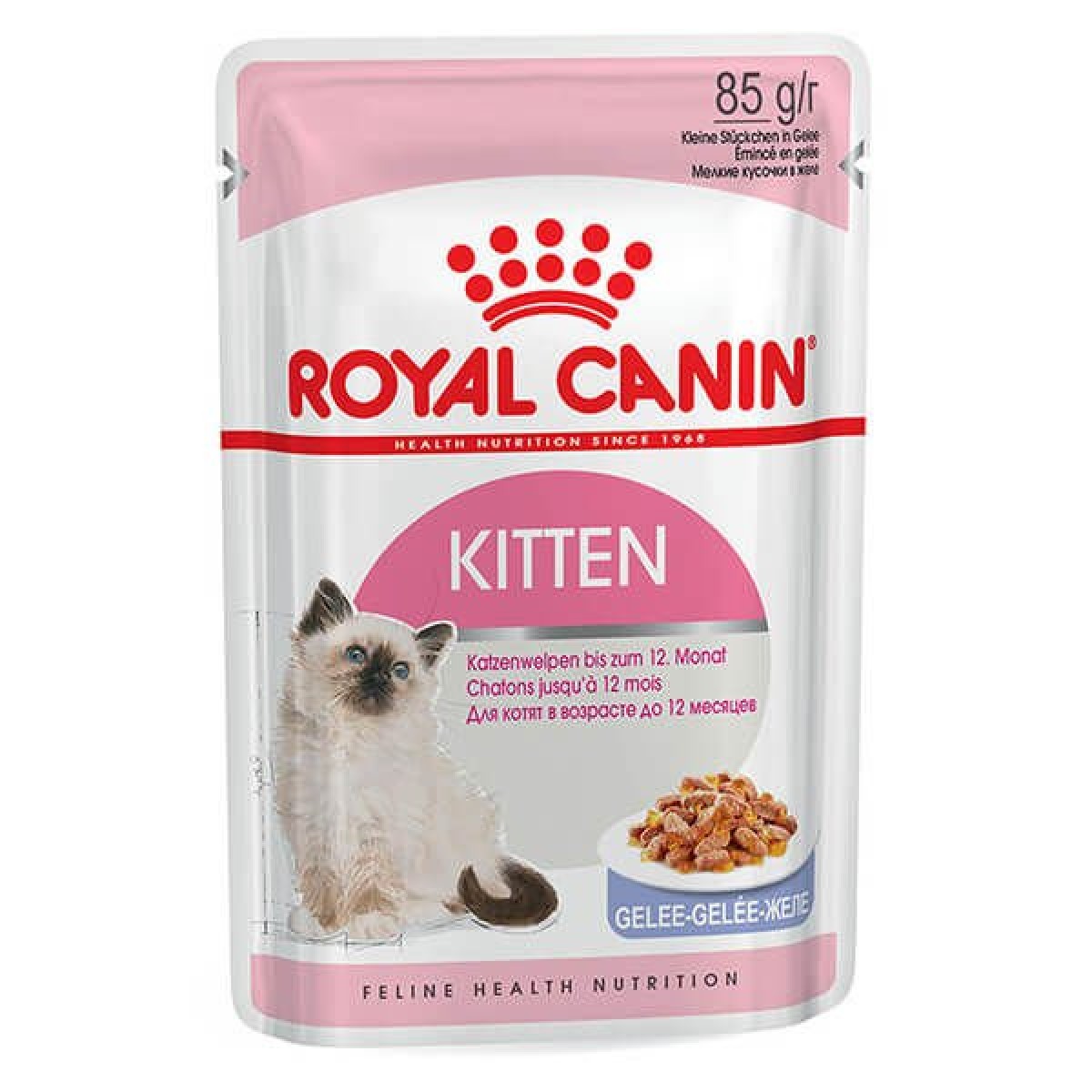 Royal Canin Kitten Jelly Pouch Yavru Konserve Kedi Maması 1 Adet 85 Gr