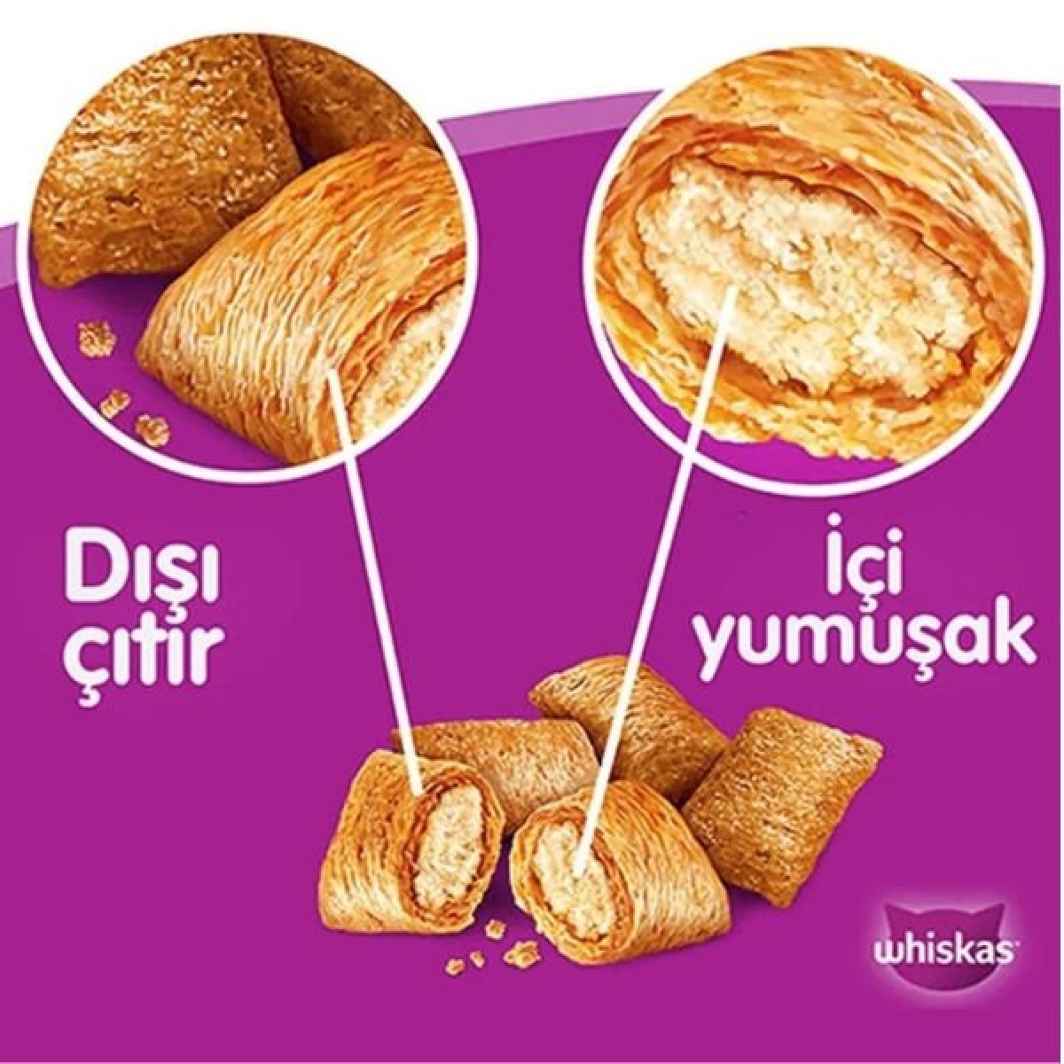 Whiskas Ton Balıklı ve Sebzeli Yetişkin Kedi Maması 300 Gr