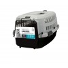 M-Pets Viaggio Carrier Iata Kedi ve Küçük Irk Köpek Taşıma Çantası 48.3x32x25.4 Cm Gri/Siyah Xsmall