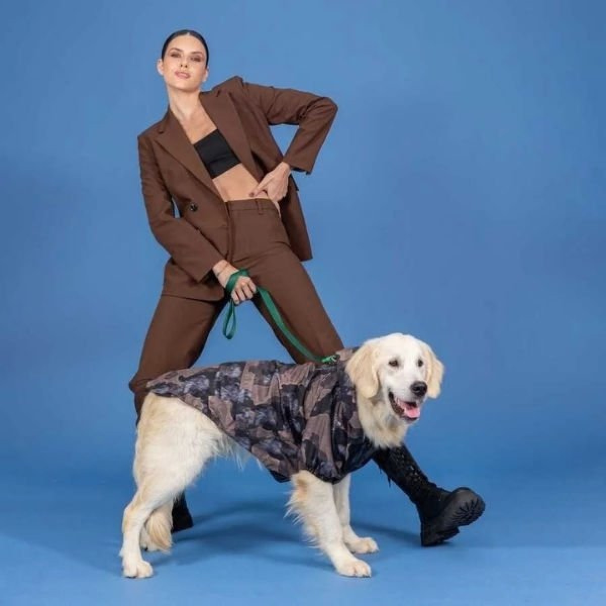 Lindo Dogs Ghost Kapüşonlu Su Geçirmez Köpek Yağmurluğu Beden 2