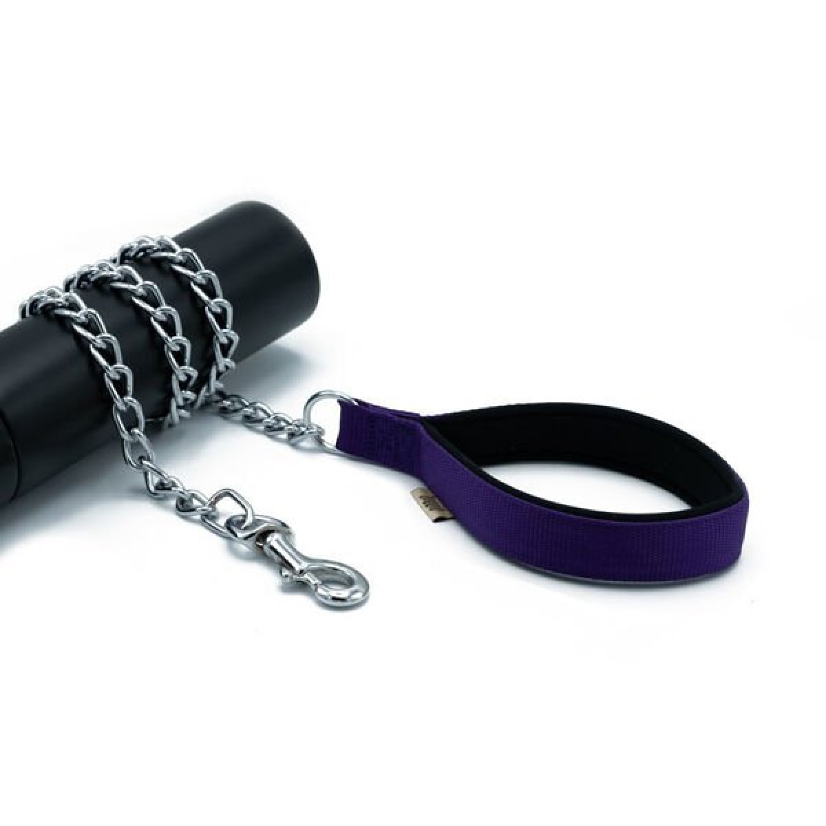 Doggie Comfort Dokuma Köpek Gezdirme Tasması Medium Mor 3.5x110 Cm