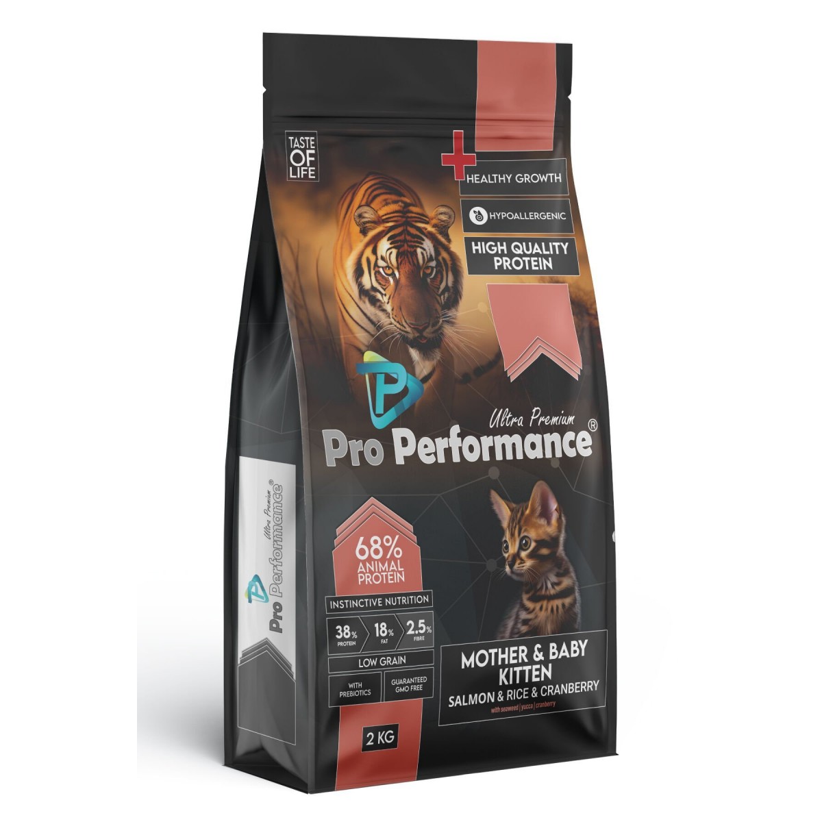 Pro Performance Mother&Baby Somonlu ve Pirinçli Anne ve Yavru Kedi Maması 2 Kg