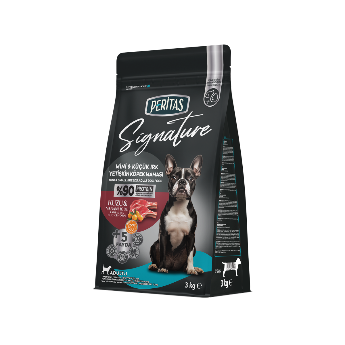 Signature Kuzulu Küçük Irk Yetişkin Köpek Maması 3 Kg