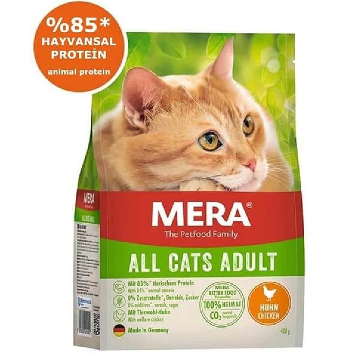 Mera Adult Tahılsız Tavuklu Yetişkin Kedi Maması 10 Kg