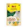 Meo Delite Ton Balıklı ve Tavuklu Pouch Yaşlı Konserve Kedi Maması 1 Adet 70 Gr