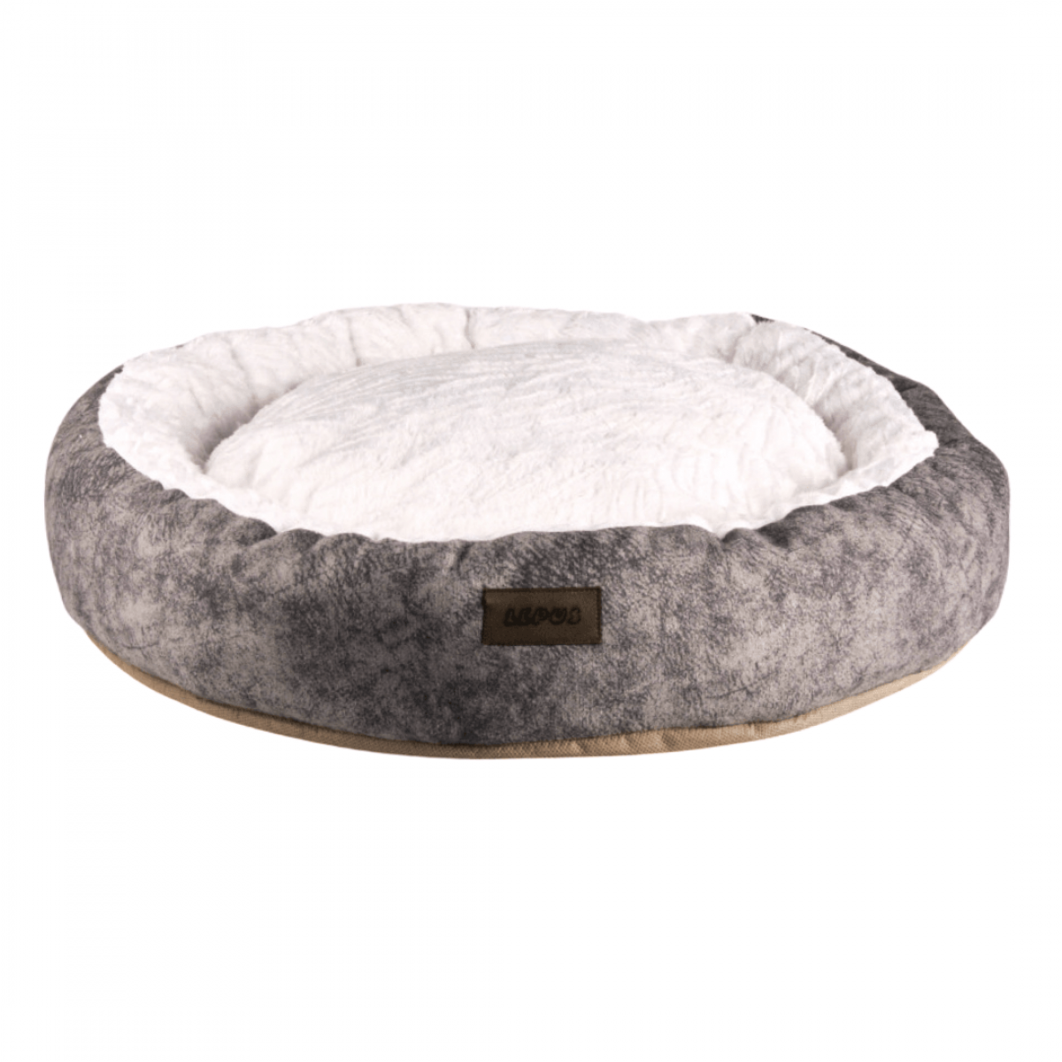 Lepus Simit Kedi ve Köpek Yatağı Gri 57x16 Cm