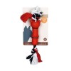 Beeztees Sumo Mini Dental İpli Kauçuk Köpek Oyuncağı Kırmızı 20 Cm
