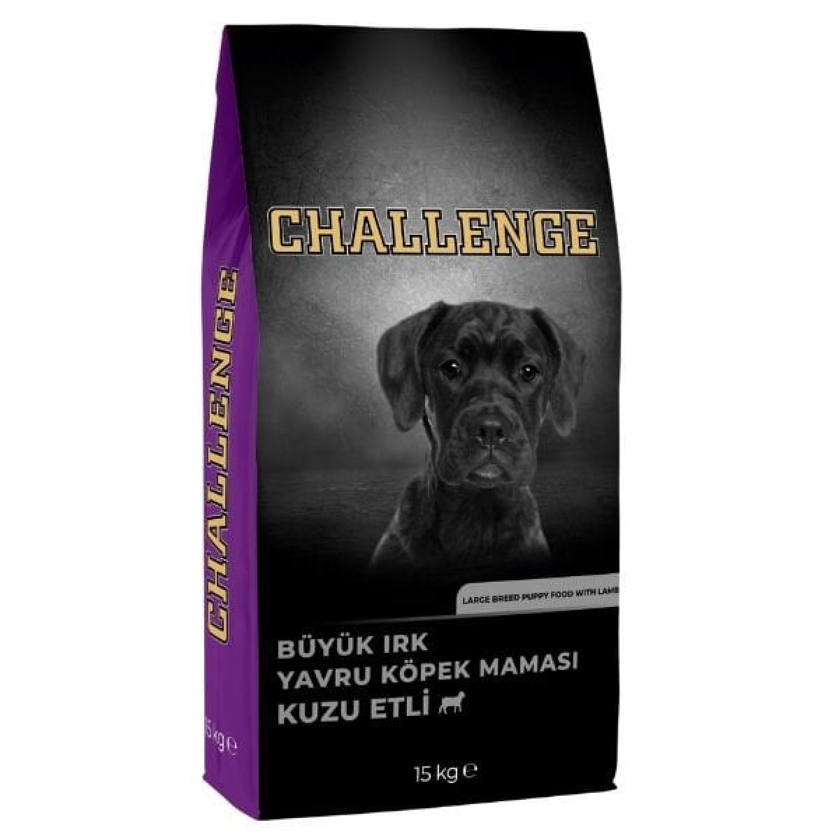 Challenge Kuzu Etli Büyük Irk Yavru Köpek Maması 15 Kg